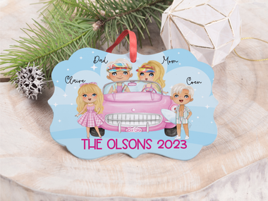 Ornament - "Cute Doll Family"