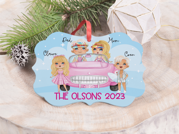 Ornament - "Cute Doll Family"