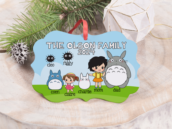 Ornament - "My Neighbour Totoro Family"