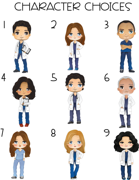 Ornament - "Grey's Anatomy Couple"