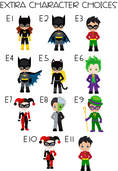 Ornament - "Superhero Family"