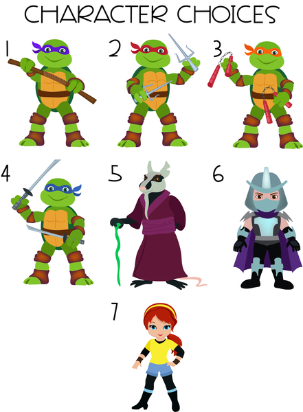 Ornament - "TMNT Family"
