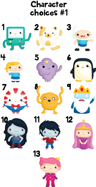 Ornament - "Adventure Time Family"