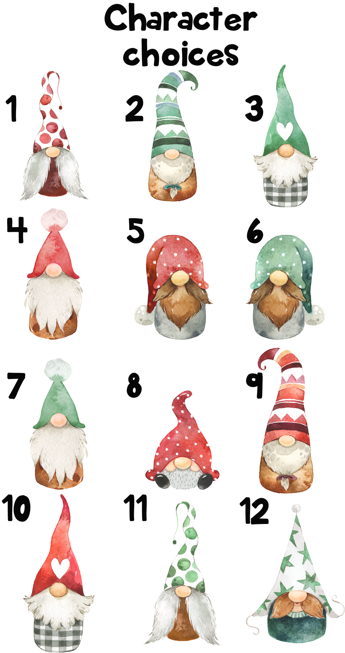 Ornament - "Gnome Family Version 2"