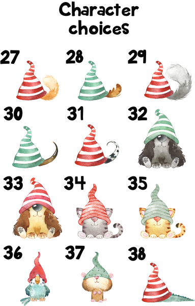 Ornament - "Gnome Family Version 2"