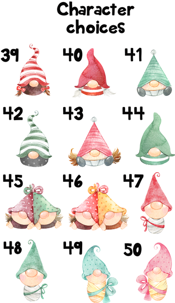 Ornament - "Gnome Family Version 2"
