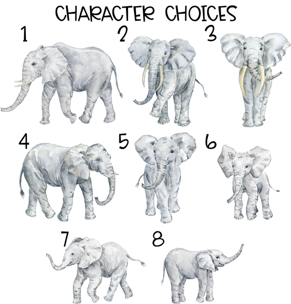 Ornament - "Elephant Family"