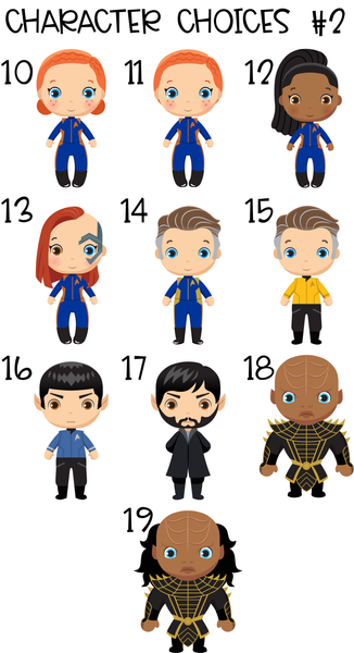 Ornament - "Star Trek Family"
