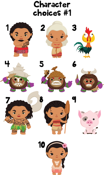 Ornament - "Moana Family"