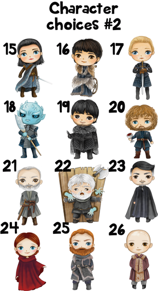 Ornament - "Game of Thrones Family"