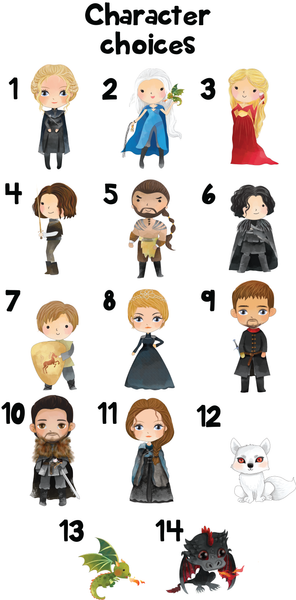 Ornament - "Game of Thrones Family"