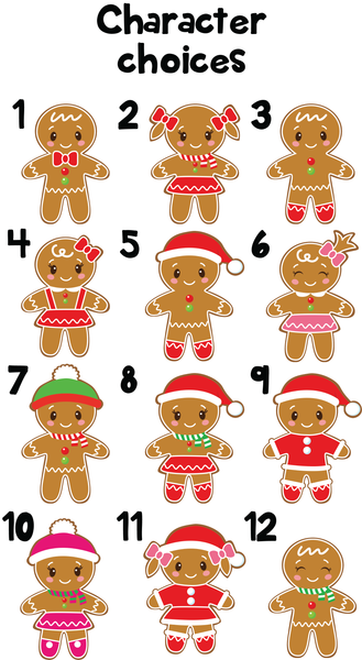 Ornament - "Gingerbread Family"