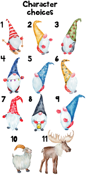 Ornament - "Nordic Gnome Family"