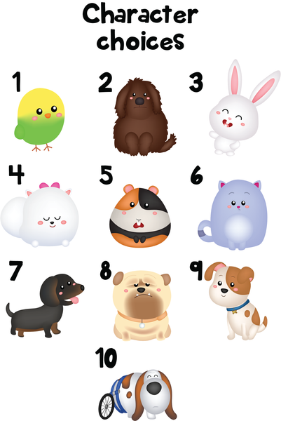 Ornament - "The Secret Life of Pets Family"