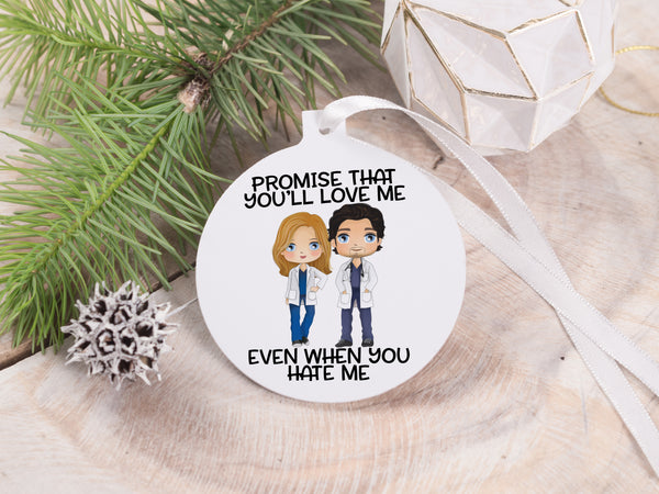 Ornament - "Grey's Anatomy Couple"