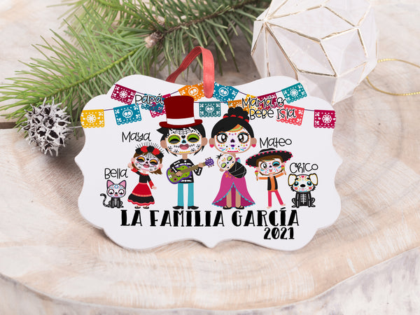 Ornament - "Day of the Dead Family"