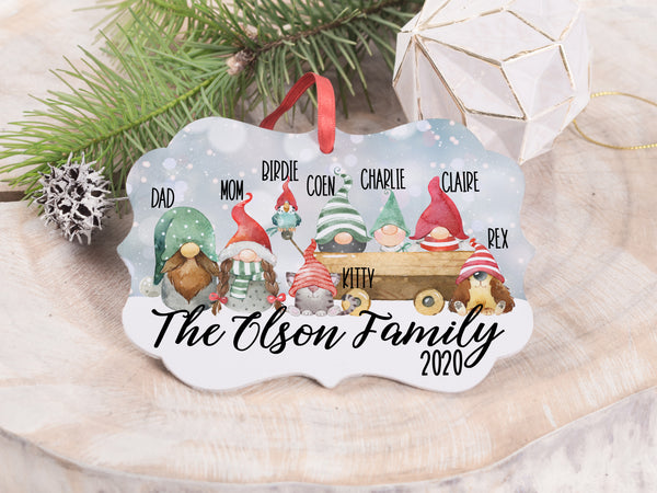 Ornament - "Gnome Family Version 2"