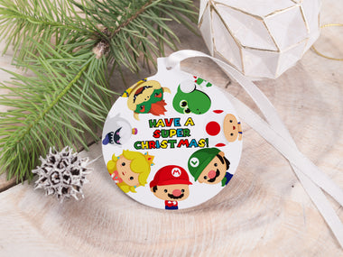Ornament - "Have a Super Christmas"