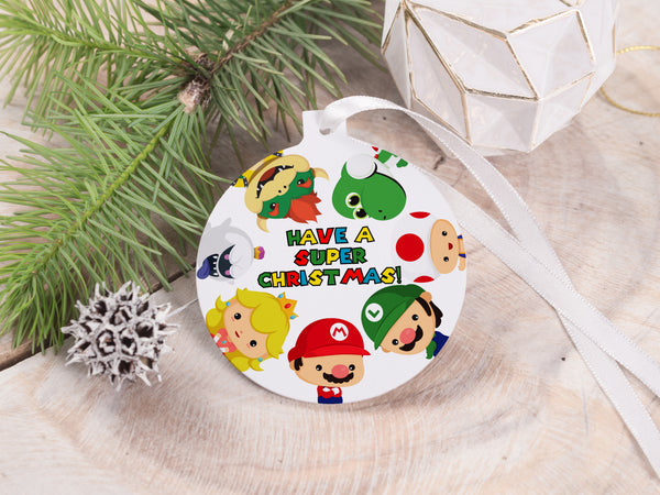 Ornament - "Have a Super Christmas"