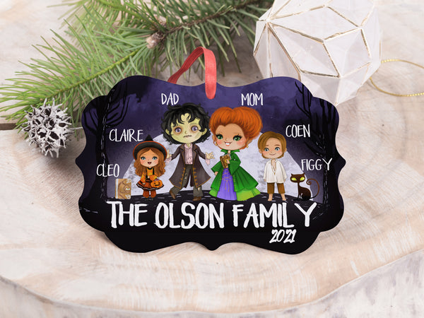 Ornament - "Hocus Pocus Family"