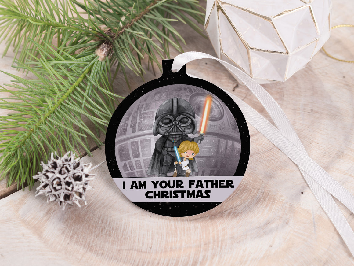 Ornament - "I am your Father Christmas"