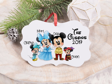 Ornament - "The Mouse Family"