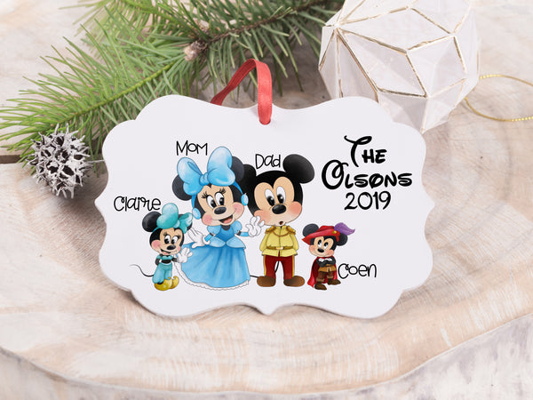 Ornament - "The Mouse Family"