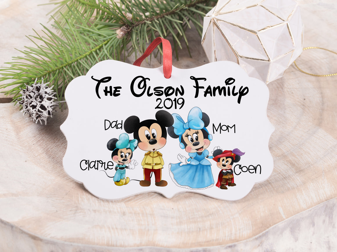 Ornament - "The Mouse Family"