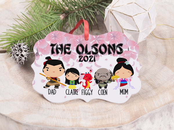 Ornament - "Mulan Family"