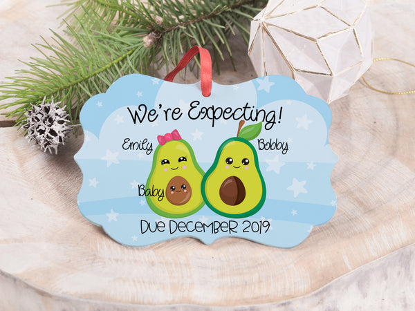 Ornament - "Avocado Family"