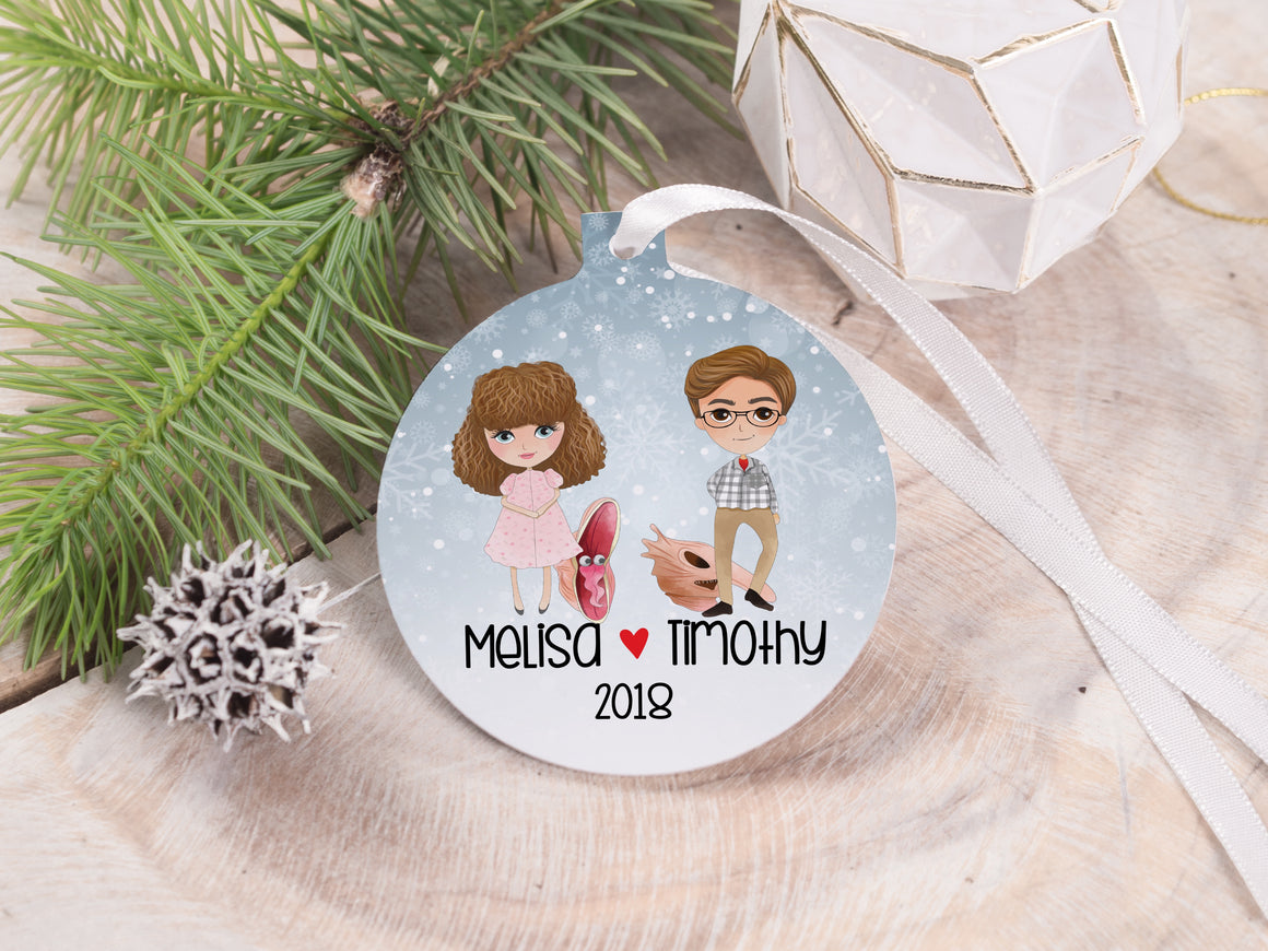 Ornament - "Beetlejuice Couple"