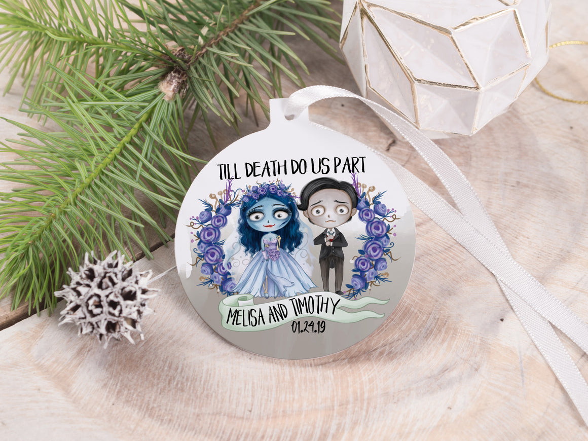 Ornament - "Corpse Bride Couple"