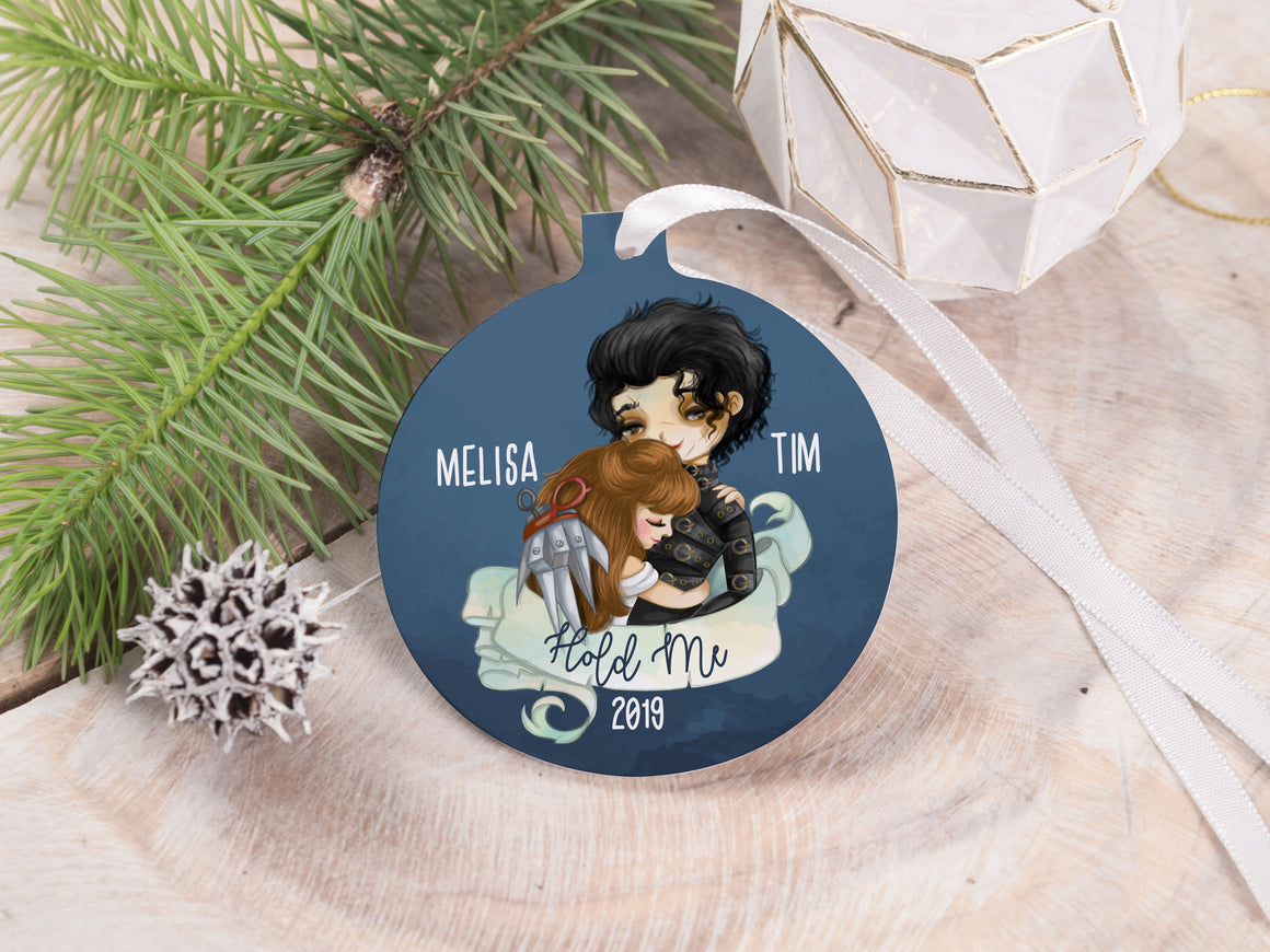 Ornament - "Edward Scissorhands Couple"