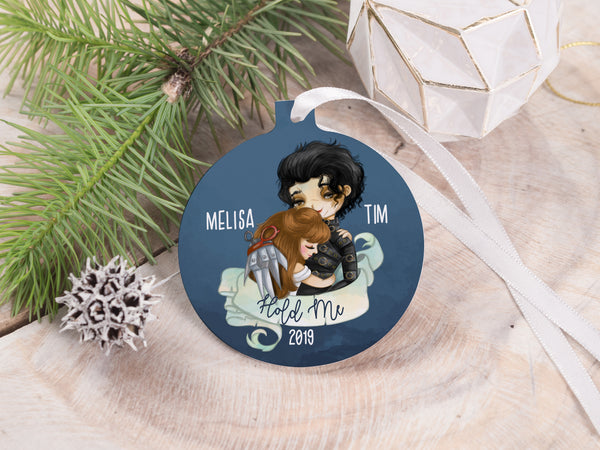 Ornament - "Edward Scissorhands Couple"