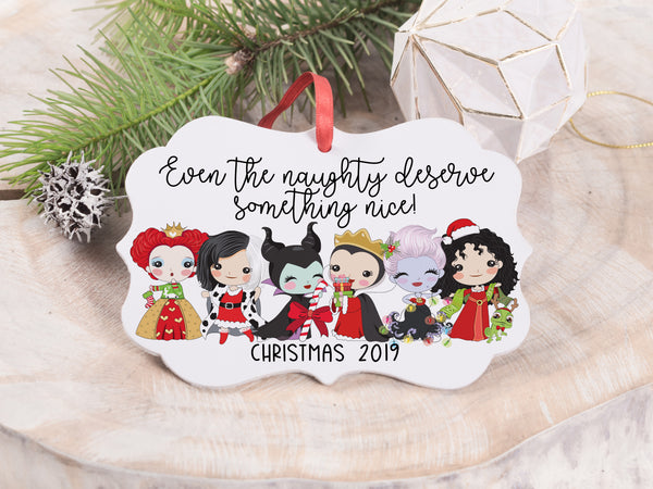 Ornament - "Even the Naughty Deserve Something Nice"