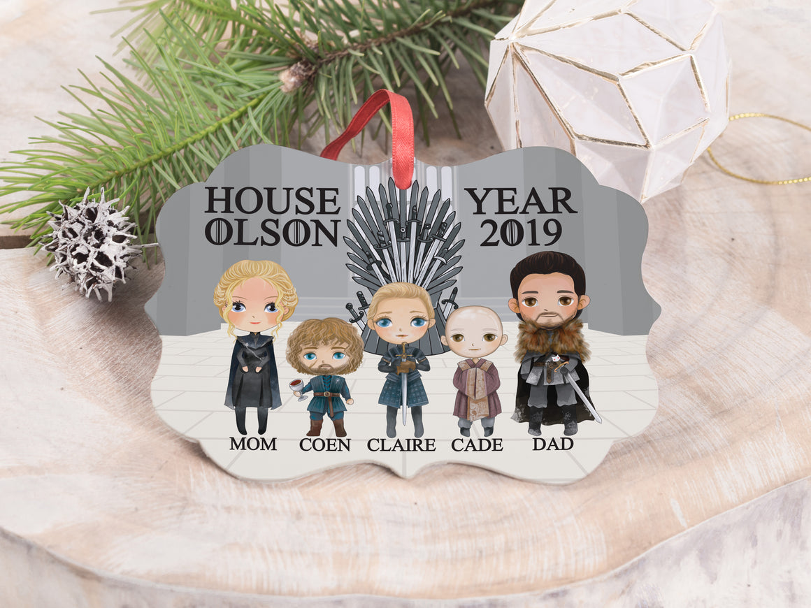 Ornament - "Game of Thrones Family"