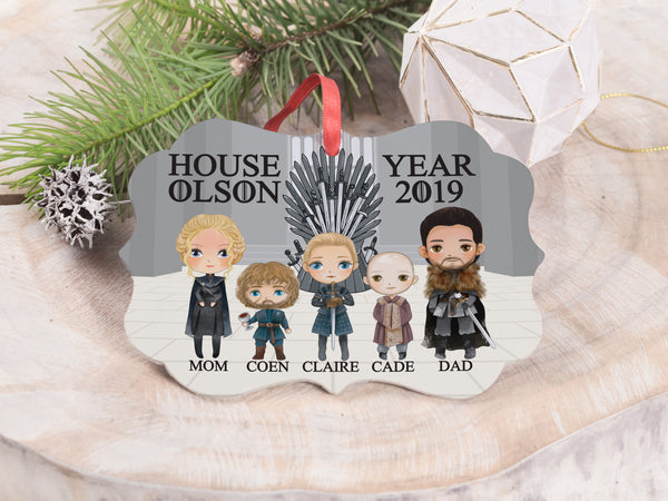 Ornament - "Game of Thrones Family"