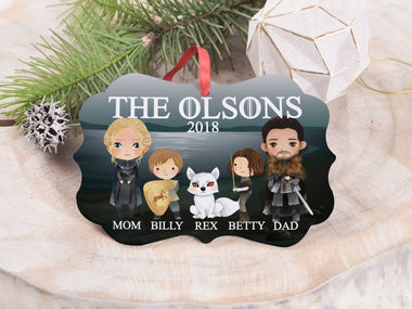 Ornament - "Game of Thrones Family"