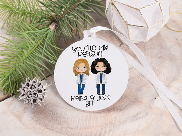 Ornament - "Grey's Anatomy Couple"