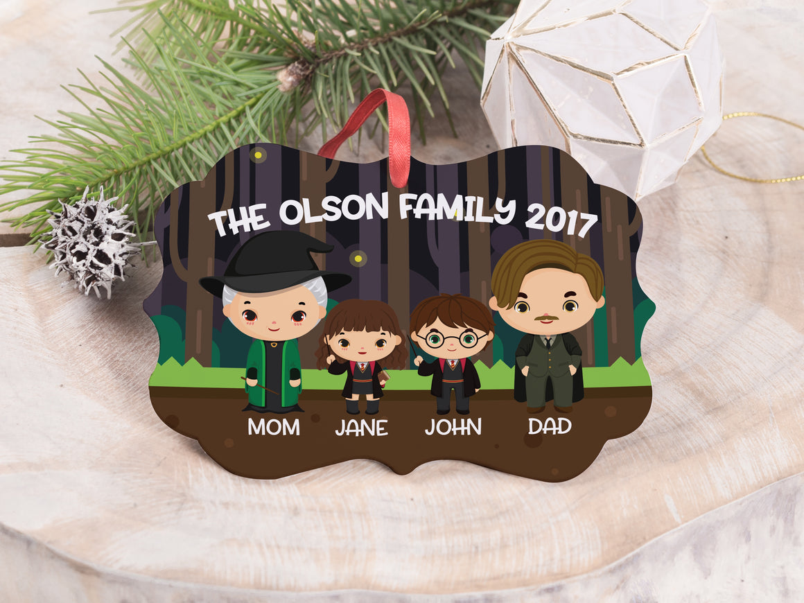 Ornament - "Wizard Family"