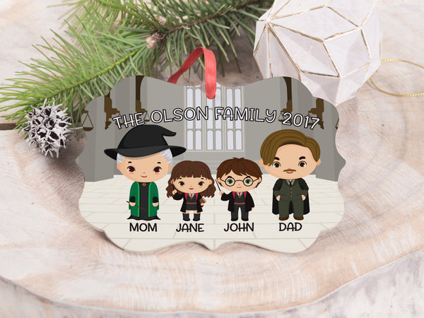 Ornament - "Wizard Family"