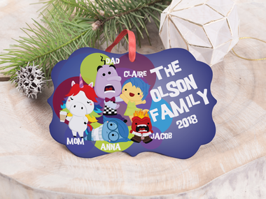 Ornament - "Inside Out Family"