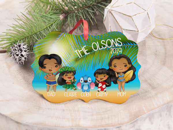 Ornament - "Lilo and Stitch Family"