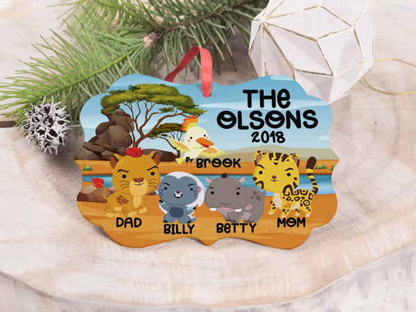 Ornament - "Lion Guard Family"