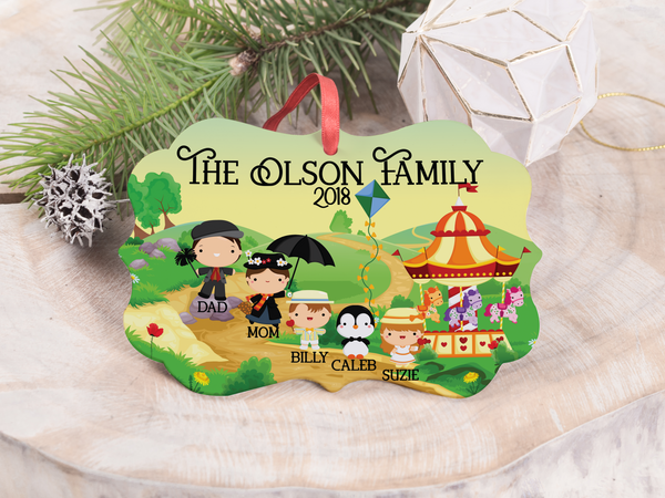 Ornament - "Mary Poppins Family"