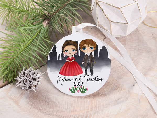Ornament - "Outlander Couple"