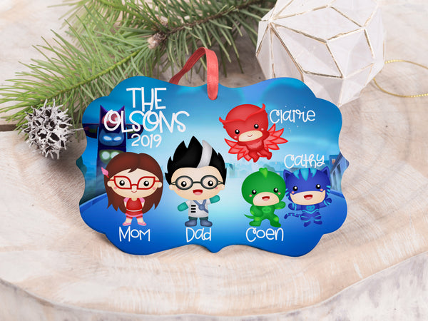 Ornament - "PJ Masks Family"