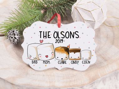 Ornament - "Smores Family"