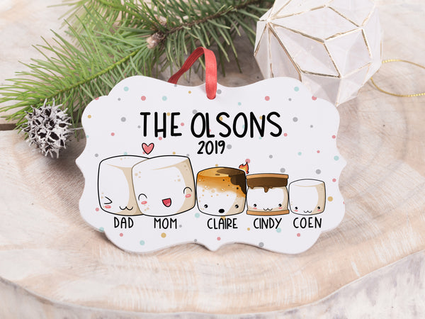Ornament - "Smores Family"