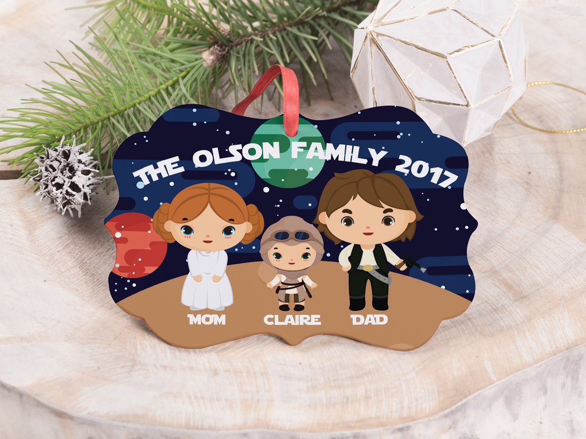 Ornament - "Star Wars Family"